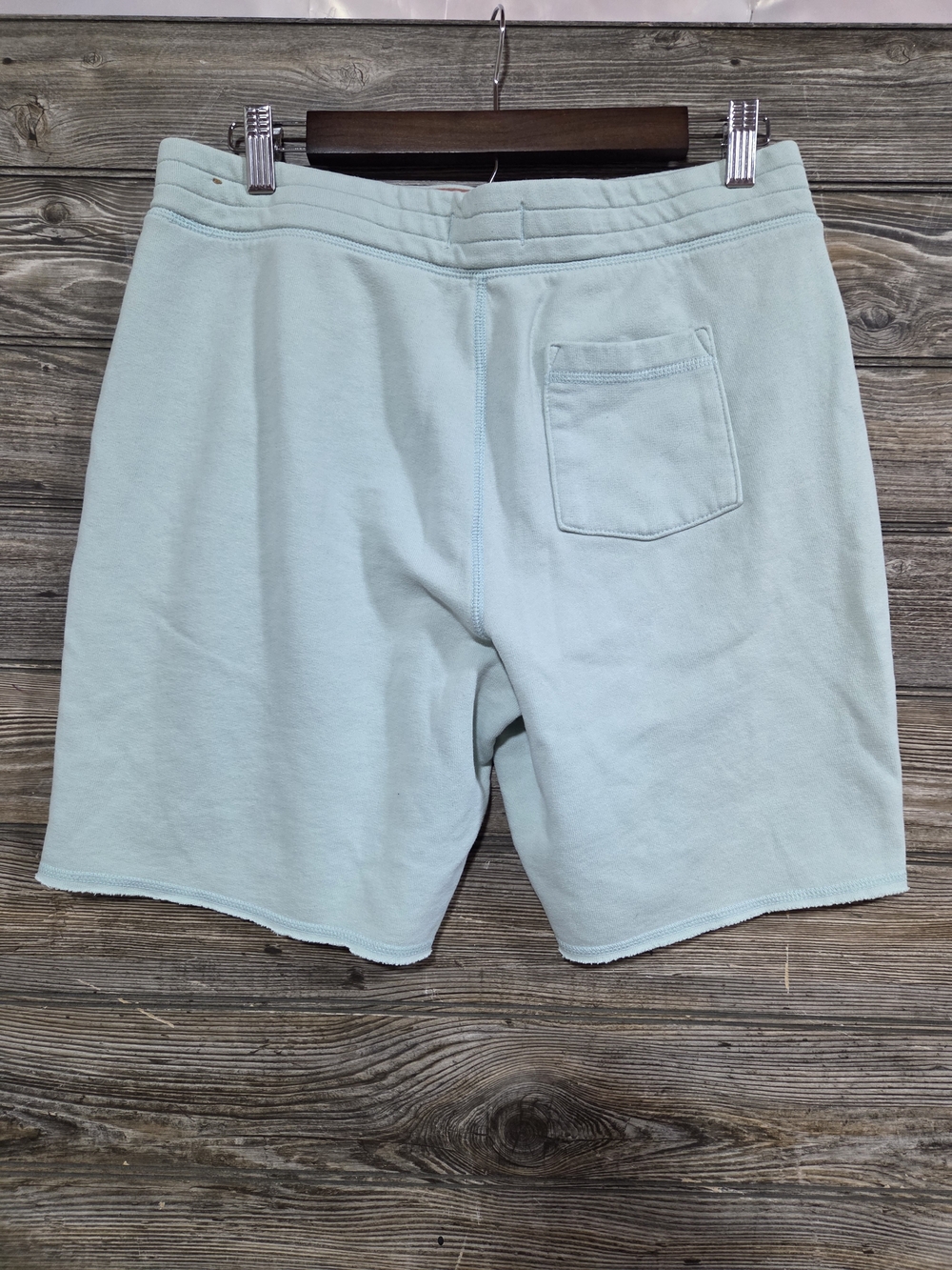 Hollister Mint Green Logo Fleece Lounge Shorts Drawstring, Pockets Size Small - Picture 3 of 9